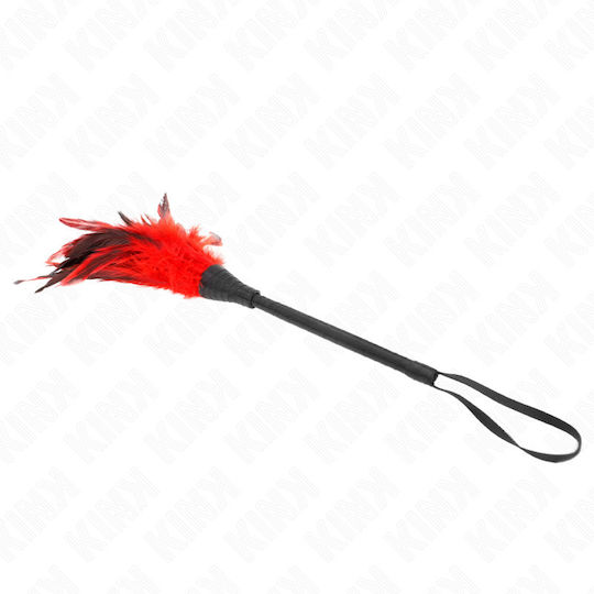 Kink Feather for Tickling in Red Color