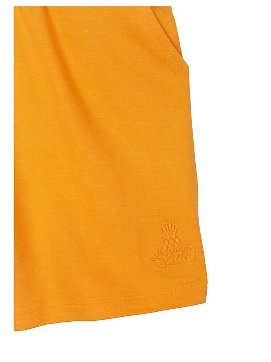 Kids' Shorts/Bermudas Fabric Orange