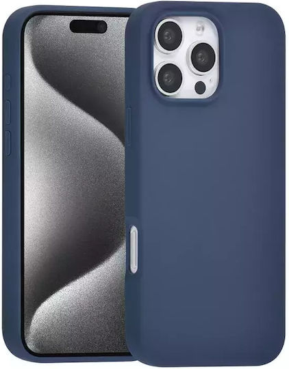 Tuniq iPhone 16 Pro Max Premium Liquid Silicone Case Dark Blue