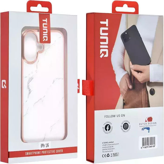 Tuniq iPhone 16 Silicone Case Marble