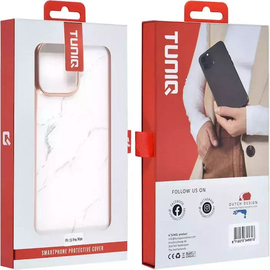 Tuniq iPhone 16 Pro Max Silicone Case Marble