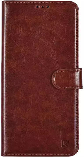 Tuniq Samsung Galaxy S24 Plus Θήκη Πορτοφόλι Stand Δερματίνη Brown