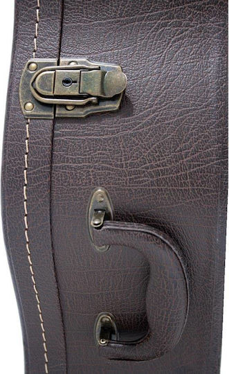 Soundsation Waterproof Suitcase Acoustic Guitar Padded Brown