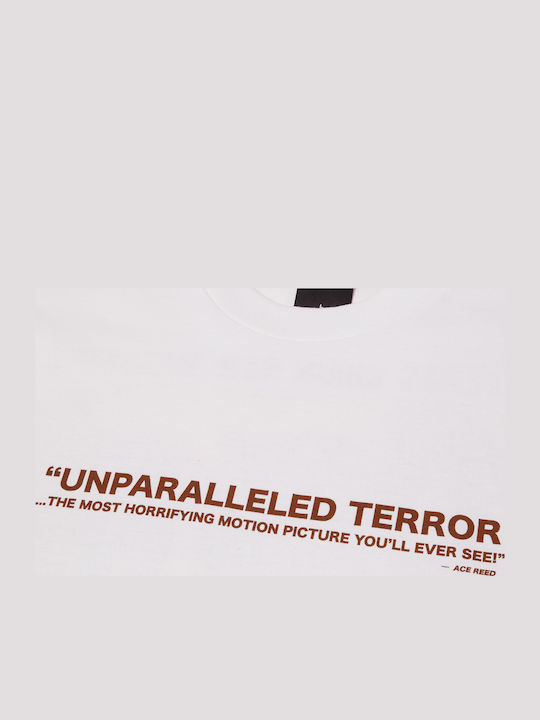 Tricou Huf X Texas Chainsaw Unparalleled Terror Ts02439-alb Tricou Huf X Texas Chainsaw Unparalleled Terror Ts02439-alb