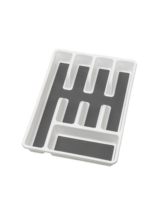 Wenko Plastic Drawer Cutlery Tray 36.5x26.5x5cm White