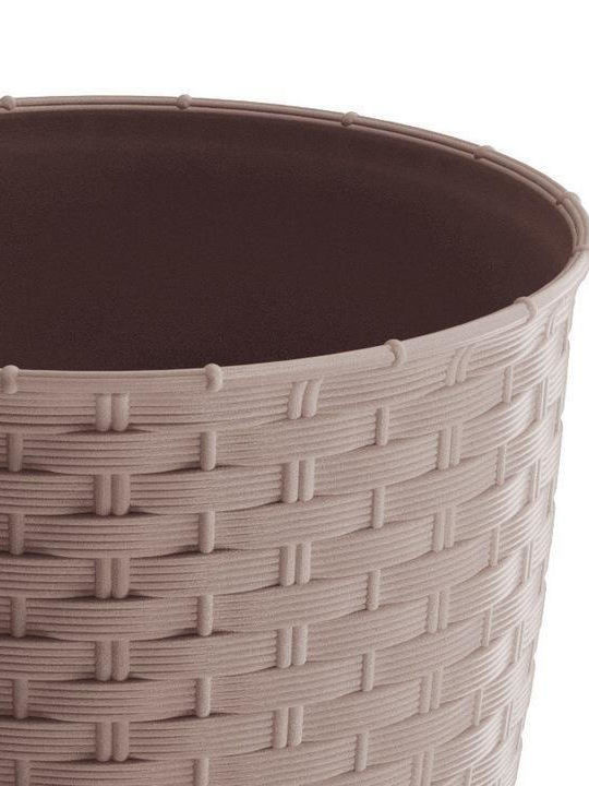 Prosperplast Κασπώ Rattan Καφέ 25x25εκ.