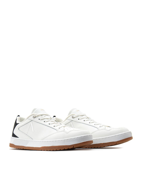 Visuklass Ανδρικά Sneakers Λευκό- Μαύρο