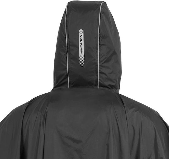 Pentagon Poncho Κυνηγετικό Αδιάβροχο Μαύρο