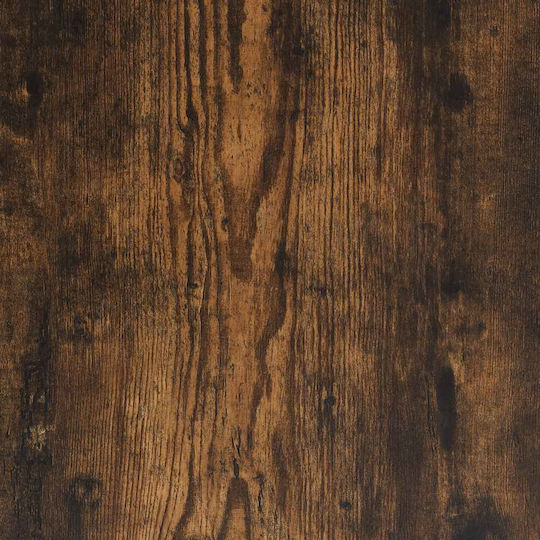 TV Stand from Metal & Wood Smoky Oak L80xW34.5xH40cm