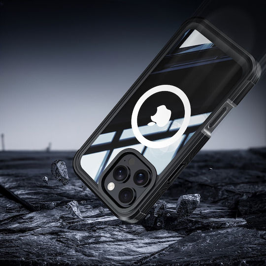 Θήκη Iphone 16 Pro Max Shockproof Μεμβράνη Οθόνης Magsafe Μαύρη
