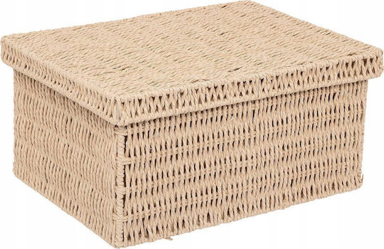 5Five Хартия Кутия за файлове с капак 38x18x28см. Бежов 2бр