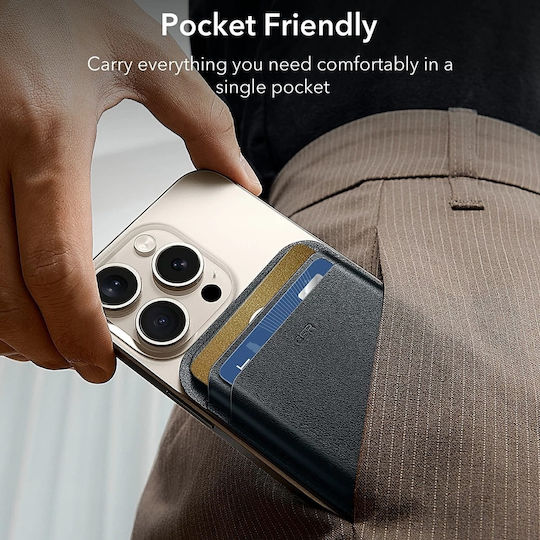 ESR MagSafe Θήκη Καρτών Magnetic Wallet Boost HaloLock Dark Blue