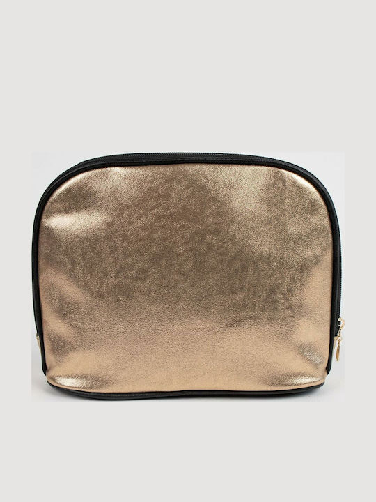 Disney Tinker Bell Travel Vanity Case Παιδική Τσάντα Χρυσή 18x18εκ.