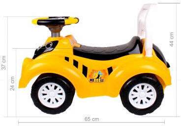 Technok Αυτοκινητάκι Ride On για 12+ μηνών Κίτρινο