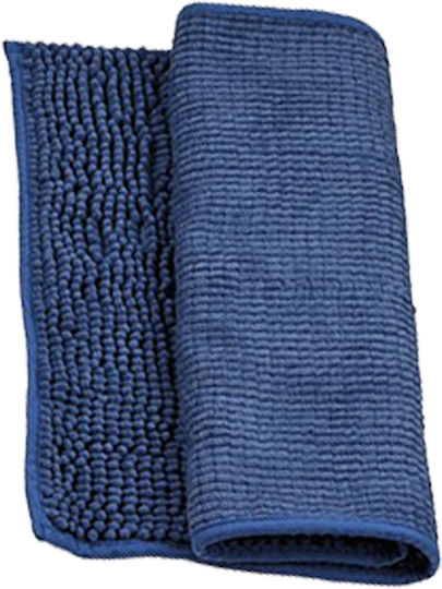 Sidirela Αντιολισθητικό Πατάκι Μπάνιου E-2266 Blue 45x75εκ.