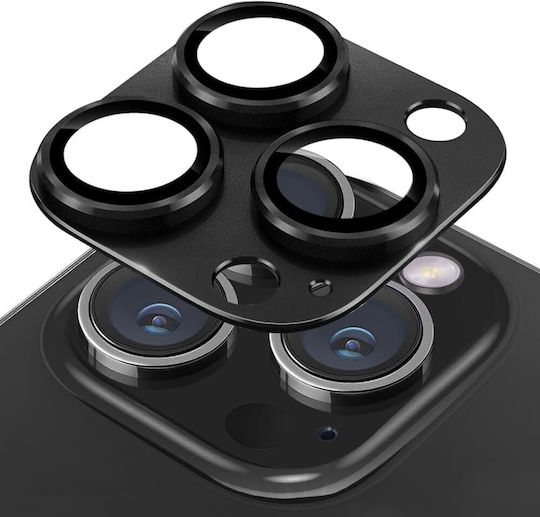 iPhone 16 Pro 16 Pro Max Camera Glass Black Metal Cover Erbord