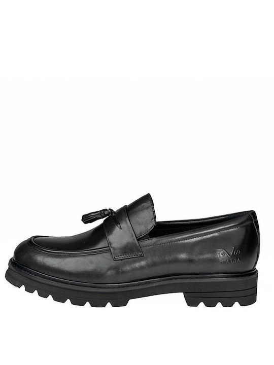 19V69 Men's Loafers Black