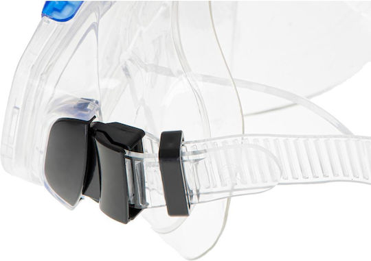 Mască De Scufundare Din Silicon Cu Snorkel Transparentă