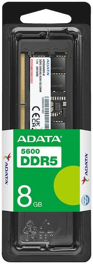 Adata Premier DDR5 με Module 1x8GB και Ταχύτητα 5600 για Desktop