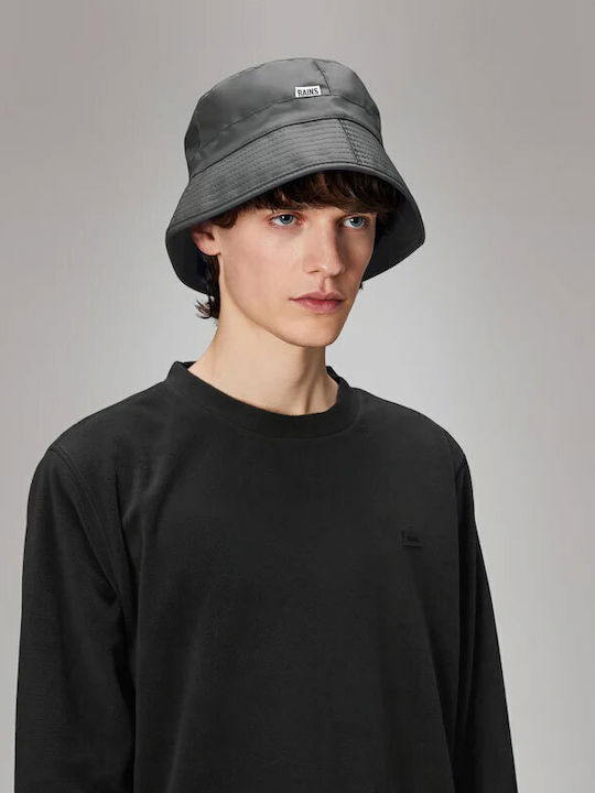 Rains Muse Hut Anglerhut Gray