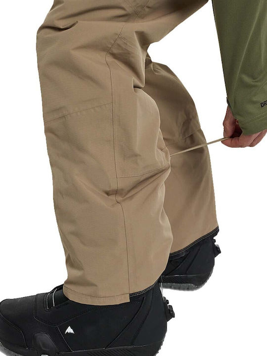 Burton 23831101200 Men's Trousers for Ski & Snowboard Brown