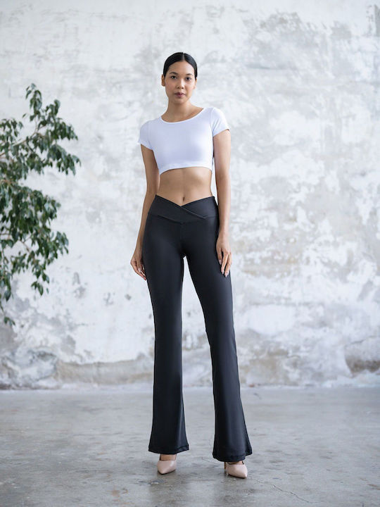 Scrunch Women's Long Leggings Firming High Waist Push Up Black
