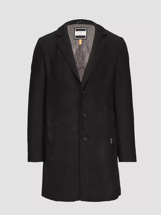 s.Oliver Men's Half Coat Black