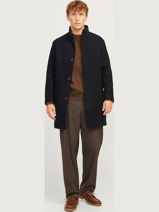 Men's Half Coat Black