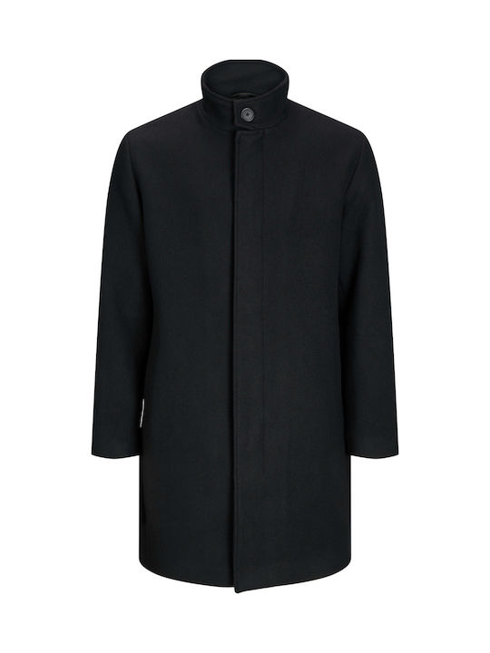 Men's Half Coat Black
