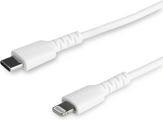 StarTech USB to Lightning Cable Λευκό 2m (RUSBLTMM2M)