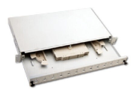 A-LAN Patch Panel για Rack 1U 12 Θυρών Γκρι