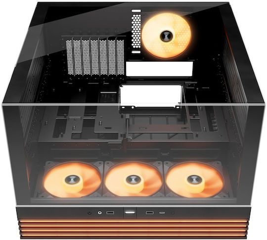 Be Quiet Light Base 600 LX Gaming Midi Tower Κουτί Υπολογιστή με Πλαϊνό Παράθυρο και RGB Φωτισμό Μαύρο