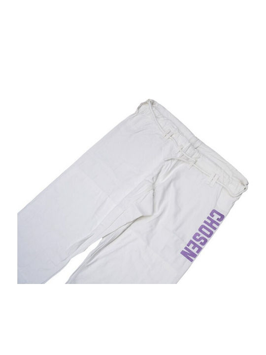 Chosen Uniform Brasilianisches Jiu Jitsu Weiß