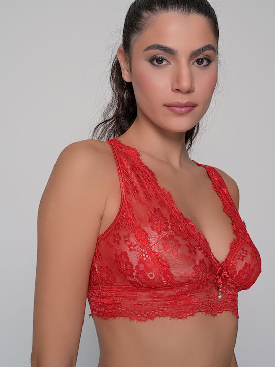 Milena by Paris Red Женски бралет сутиен