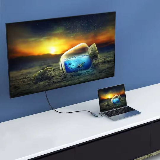 ATC USB-C Docking Station mit HDMI 4K PD Silber (06.005.0106)