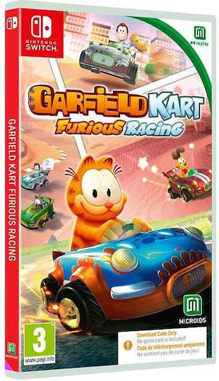 Garfield Kart: Furious Racing (Code In A Box) Switch Game