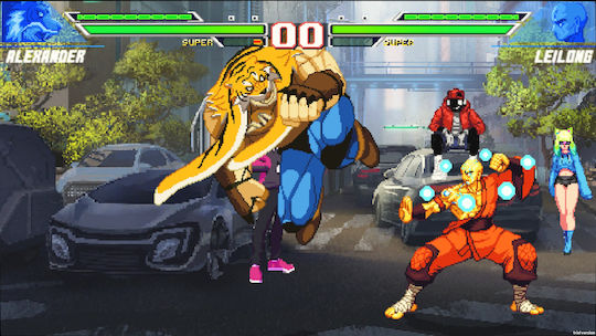 Blazing Strike Switch Game