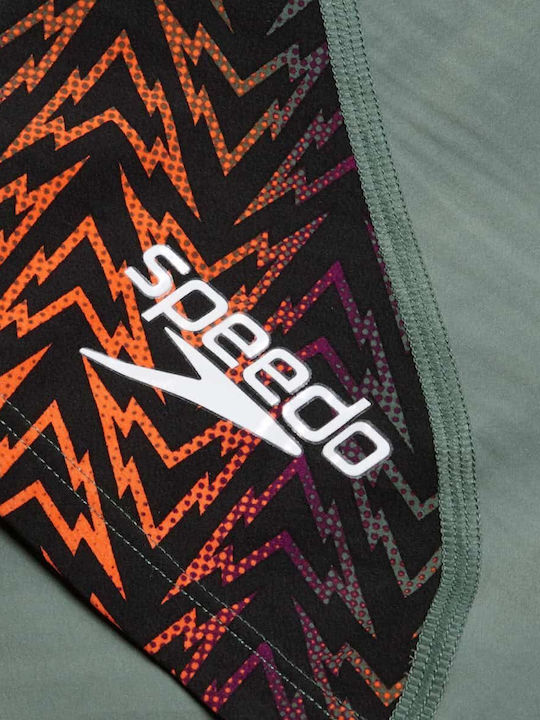 Speedo Fastskin Lzr Ignite Kneeskin 13437H819 Женски Състезателен Една част Бански за плуване Зелен