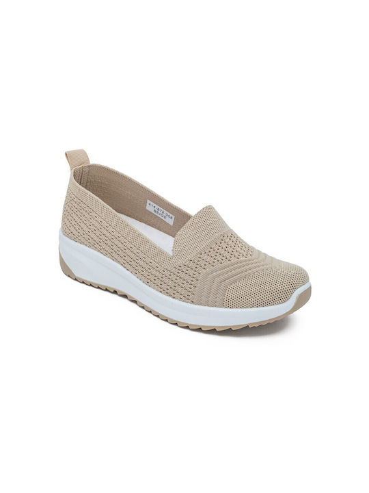 Antonio Donati Women's Slip-Ons Beige