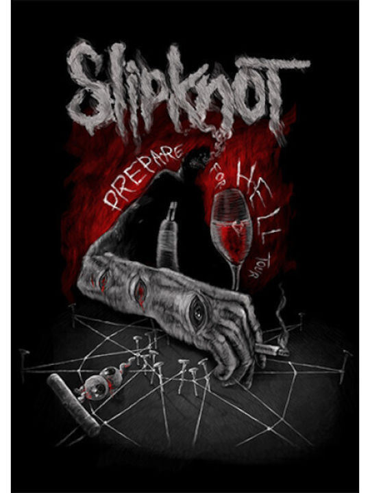 Takeposition T-cool T-shirt Slipknot Λευκό