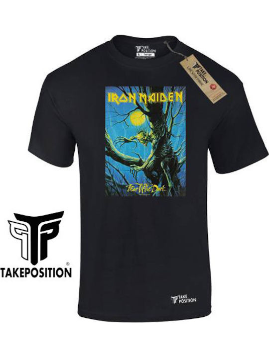 Takeposition Iron Maiden Fear Oh The Dark T-shirt Γκρι