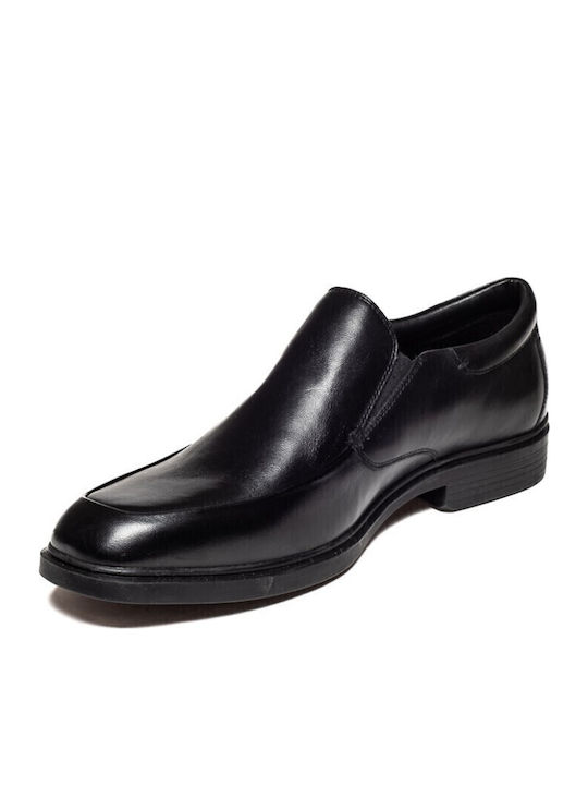 Δερμάτινα Ανδρικά Loafers σε Μαύρο Χρώμα