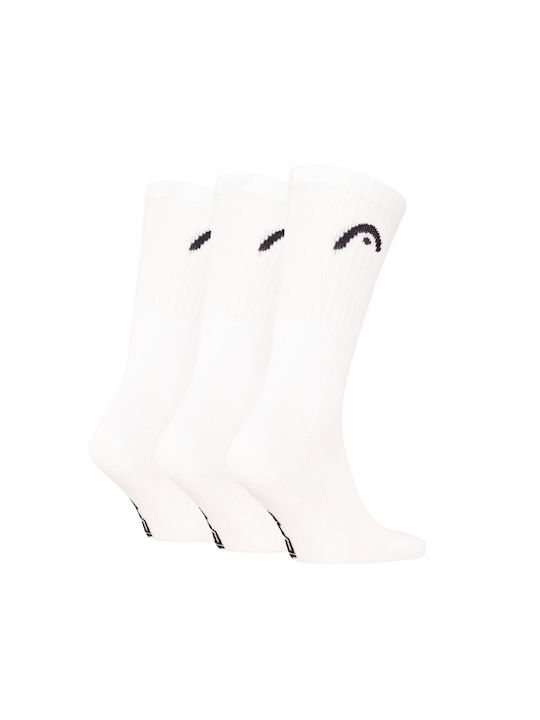 Head Athletic Socks White 3 Pairs