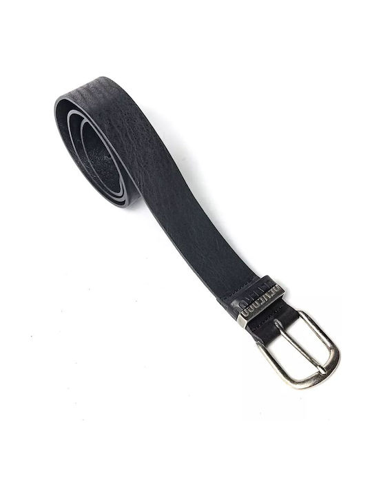 Men's Belt Leather Black
