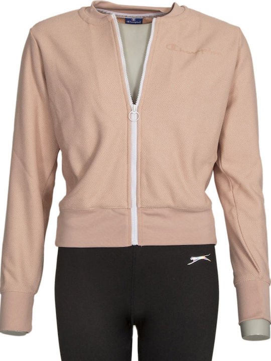 Rochester Κοντό Γυναικείο Bomber Jacket Ροζ