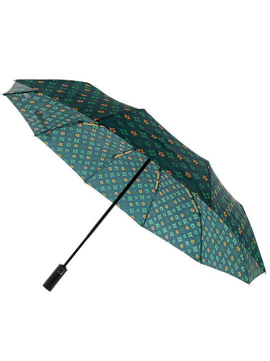 FantazyStores Automatic Umbrella Compact Green