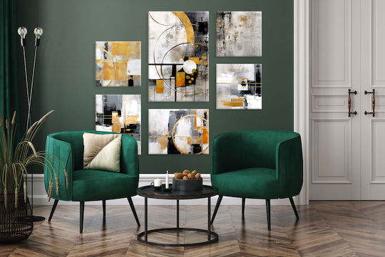 Decowalls 6 части Картина Платнен 140x100см