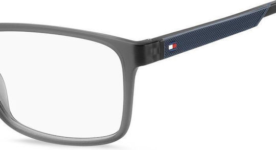 Tommy Hilfiger Ανδρικός Κοκκάλινος Σκελετός Γυαλιών Γκρι TH2148 09V