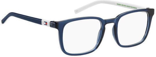 Tommy Hilfiger Мъжки Ацетатен Рамки За Очилата Син TH2123 PJP