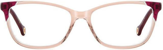 Carolina Herrera Rame Ochelari Pentru Femei Acetat Roz HER 0284 35J